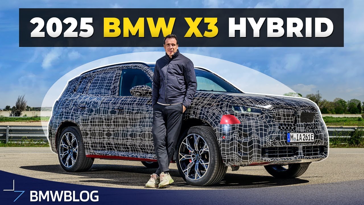 First Look: 2025 BMW X3 Plug-in Hybrid Review - EVSHIFT