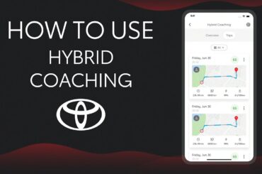 MyToyota App: Hybrid Coaching