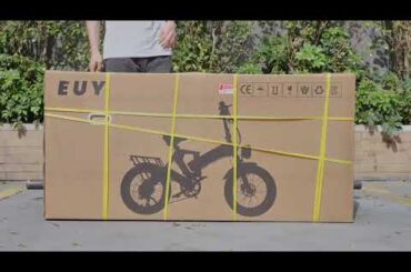Euybike K6 PLUS Electric Bike Unboxing & Assembly Guide