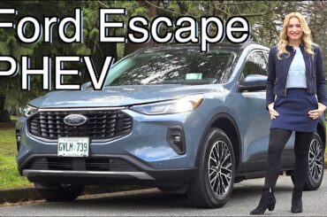 2024 Ford Escape PHEV review // Some strange packaging choices!