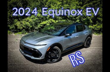 2024 Chevy Equinox EV RS - FIRST LOOK! - FULL WALK AROUND AND REVIEW
