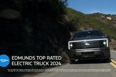 2024 Ford F-150 Lightning Platinum: Edmunds Top Rated Electric Truck of 2024