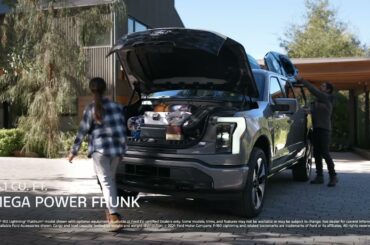 2024 Ford F-150 Lightning Platinum: Spacious Mega Power Frunk