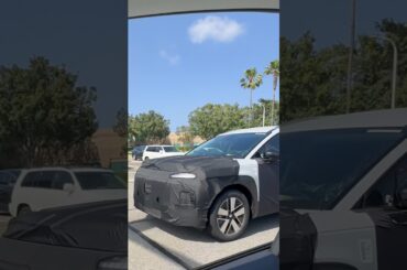 All electric 2025 Hyundai Ioniq 9 spotted during testing in US