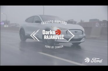 Ford x Toronto Raptors - Darko Rajaković Gets to Work in the Mustang Mach-E®