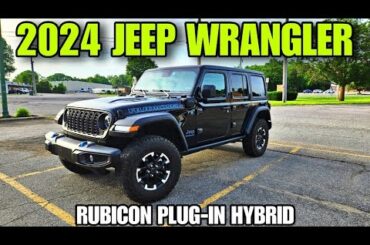 2024 Jeep Wrangler Rubicon Plug-in Hybrid Full Review!