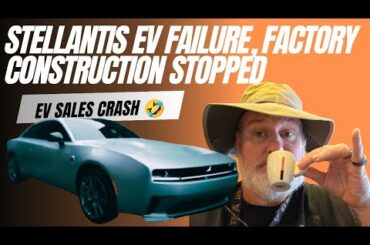 Stellantis Shuts Down Construction In EV Giga Factory After EV Sales Crash