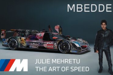 WE ARE M - Mbedded: The 20th BMW Art Car by Julie Mehretu.