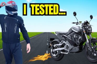 SUPER SOCO TC MAX!!! ELECTRIC MOTORCYCLE TEST!?? MY OPINION + COMPLETE TEST!!