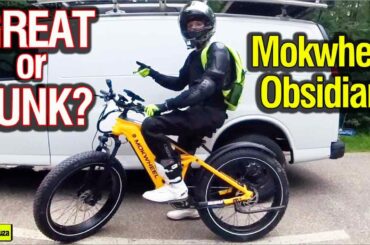 Best FAT TIRE Electric Bike | Mokwheel Obsidian | Best Cheap Fast Ebike 2024