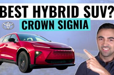 2025 Toyota Crown Signia Review || A Better Hybrid SUV Than RAV4 or Lexus?