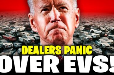 Dealers Can't Sell EVs Now! Panic To Sell At A LOSS!