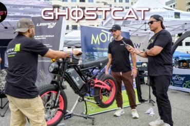 GhostCat Ebikes | Chatting with the founder | Electrify Expo interview Pt2 | Motow