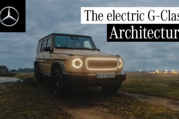 The all-new electric G-Class – Electric Architecture | Teaching Tech
