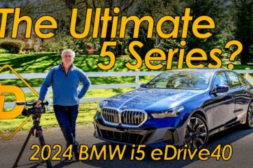 2024 BMW i5 eDrive40 is Ultimate Stealthy Refinement #cars #electricvehicle