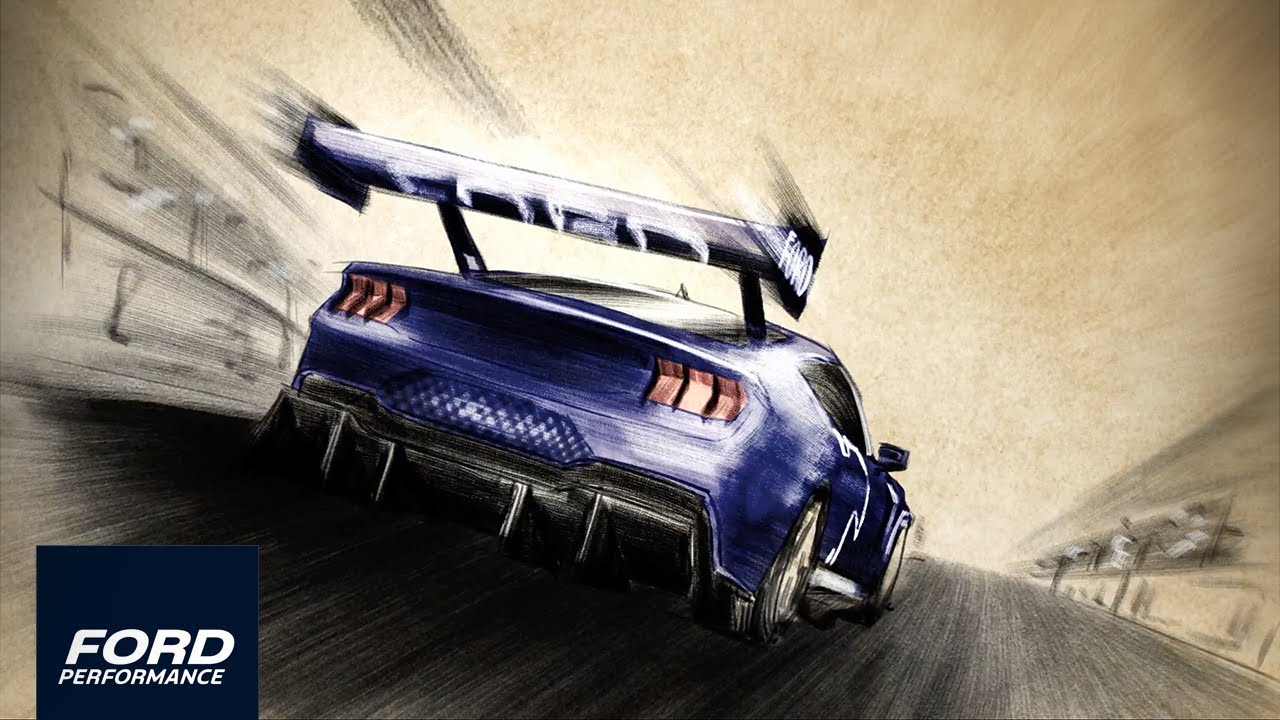 Ford Returns to Le Mans Mustang GT3 Dares to Dream Ford Performance