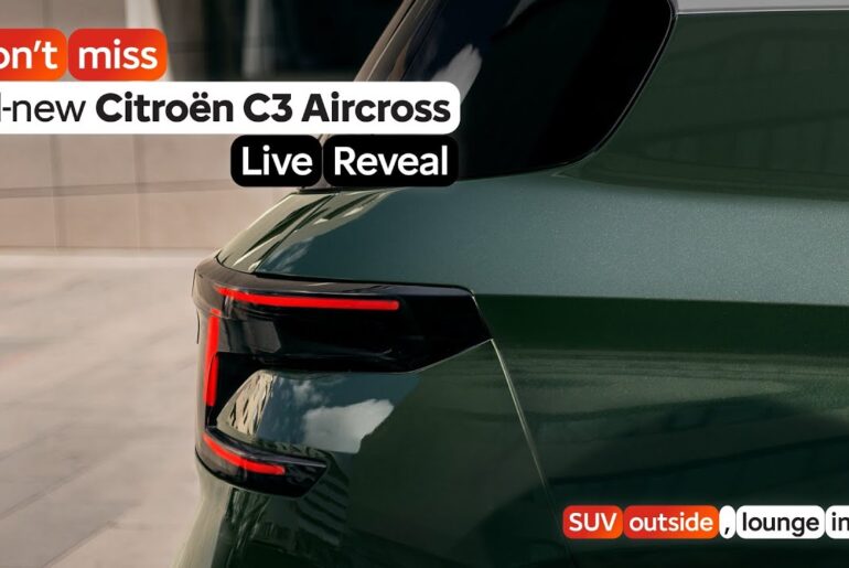 All-new Citroën C3 Aircross Live Reveal Event
