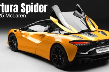 2025 McLaren Artura Spider Plug-in Hybrid Supercar