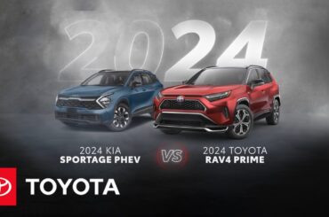 2024 Toyota RAV4 Prime PHEV vs 2024 Kia Sportage PHEV | Toyota