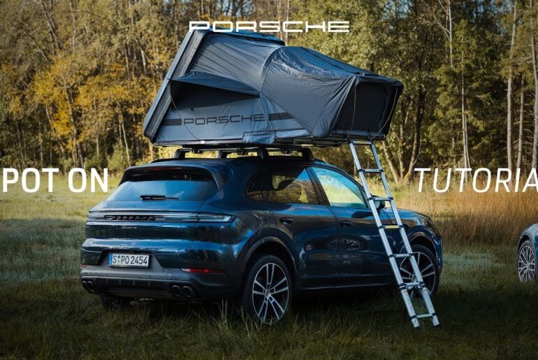 Porsche roof tent: instructions and guide | Tutorial | Spot On