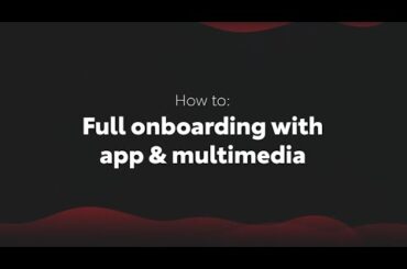 Full onboarding with MyToyota App and Multimedia