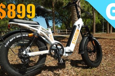 Starrun R20 E-bike Review: $899 SUPER-budget full-suspension folder?!