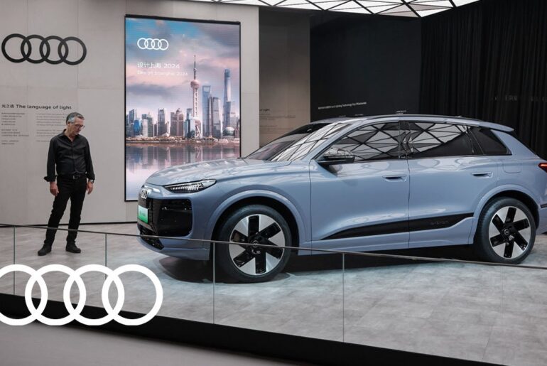 Design Shanghai 2024 | Explore a new Audi Light language with César Muntada and the Audi Q6L e-tron*