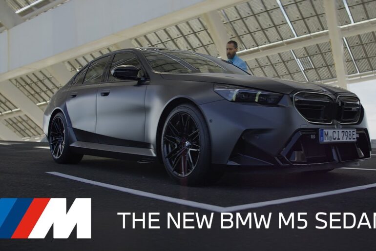 THE NEW BMW M5 SEDAN