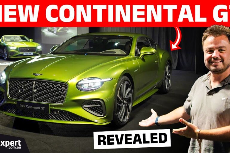 2025 Bentley Continental first look! Plug-in hybrid V8 with flat-plane crank replaces W12