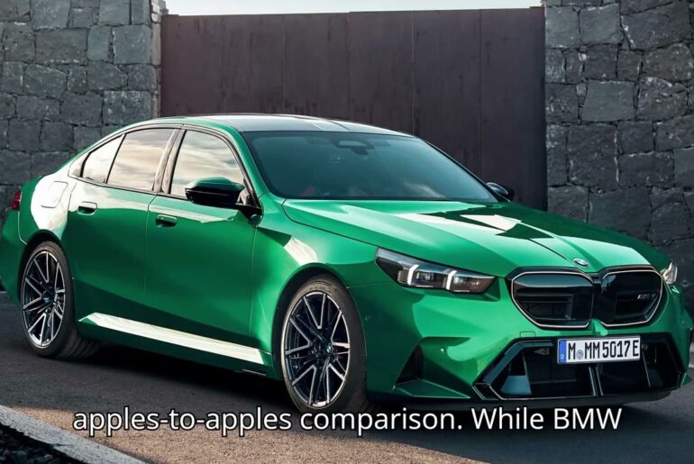 The Plug In Hybrid BMW M5 Is Heavier Than The Electric i5 M60