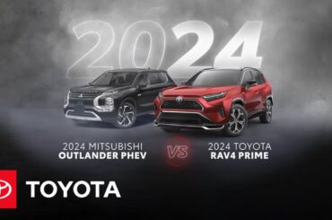 2024 RAV4 Prime PHEV vs 2024 Mitsubishi Outlander PHEV | Toyota