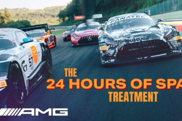 24 Hours of Spa | Spa treatment – but make it AMG!