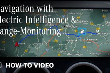 How To: Use Navigation with Electric Intelligence and Range-Monitoring