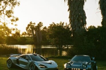 Porsche 944 and McLaren 720s