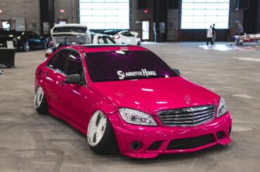 My slammed benz