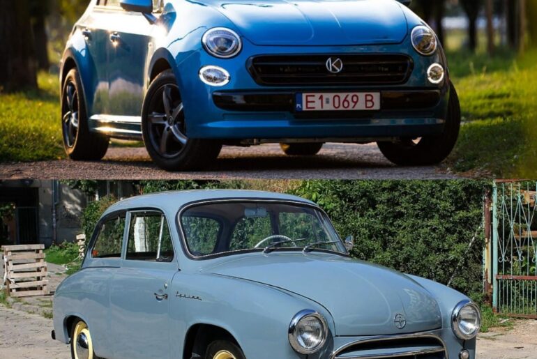 2017 Vosco S106 (FSO Syrena) a Retro-style hatchback from Poland, and a spirtual successor to the FSO Syrena from the 50s.