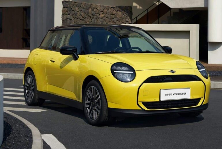 China-made Mini Cooper EV from BMW and GWM JV enters market