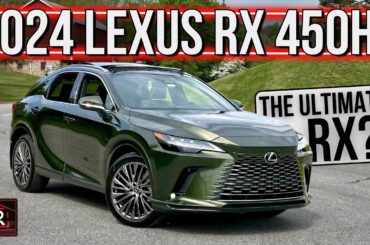 The 2024 Lexus RX 450h+ Is The Ultimate Plush SUV With An Ideal Blend Of Power & Range