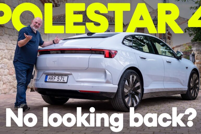 FIRST DRIVE: Polestar 4 - has the Tesla Model 3 met its match? | Electrifying