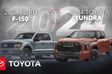 2024 Toyota Tundra vs 2024 Ford F-150 | Toyota