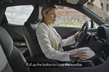 How to open and close the windows | LEXUS EUROPE