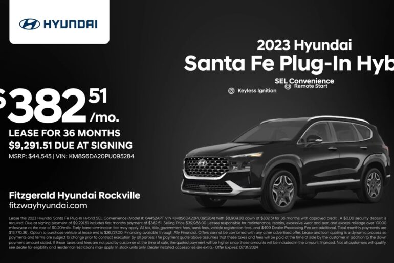 Hyundai Santa Fe Plug-In Hybrid 07/04/2024 4022239