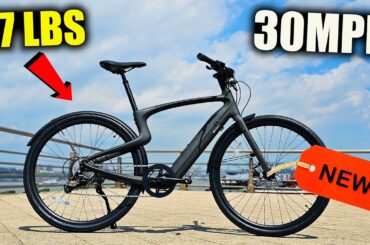 This is the LIGHTEST E-bike in the World Urtopia Carbon 1 PRO Review