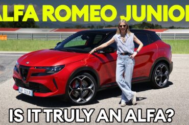 FIRST DRIVE: Alfa Romeo Junior - the sportiest electric hot hatch yet? | Electrifying