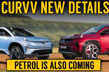 Tata Curvv Ice and EV both launch confirmed | Curvv petrol and ev all details