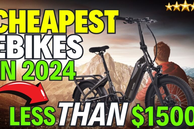 Top 4 CHEAP But Great Electric Bikes In 2024