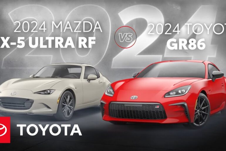 2024 Toyota GR86 vs 2024 Mazda MX05 Miata RF | Toyota