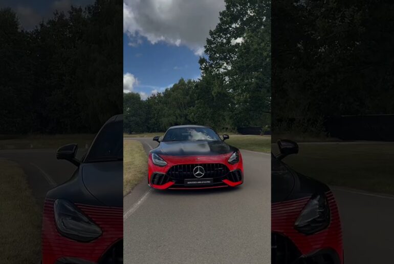 Brooklands 2024 calling 👋 Introducing the all-new Mercedes-AMG GT 63 PRO 4MATIC+ | #shorts