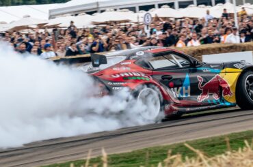 Kalle Rovanperä's first Goodwood Festival of Speed in his awesome GR Supra Drift