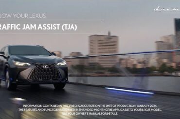 Know Your Lexus | Traffic Jam Assist